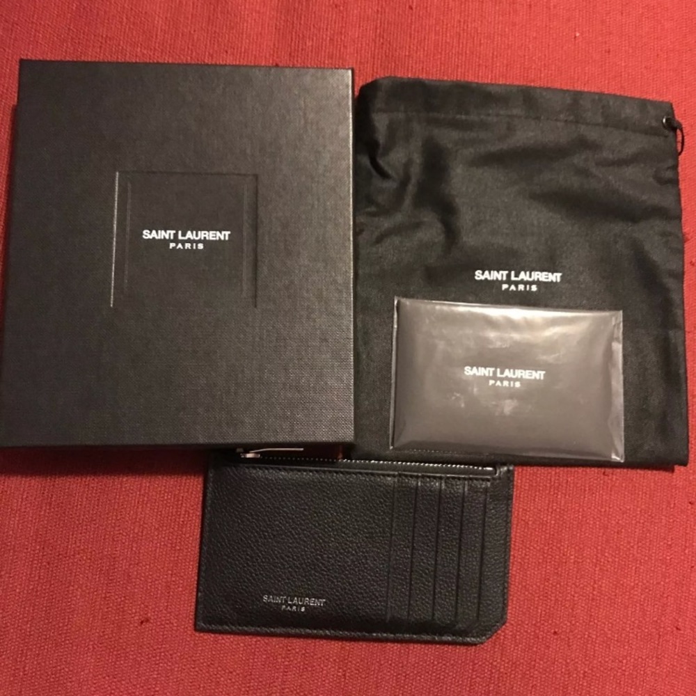 Saint Laurent card holder